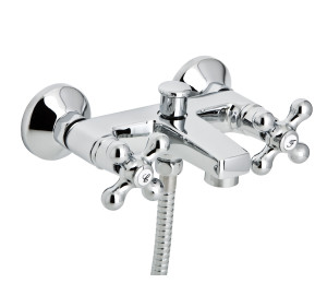 Mezclador de baño con kit Cromado New Regent